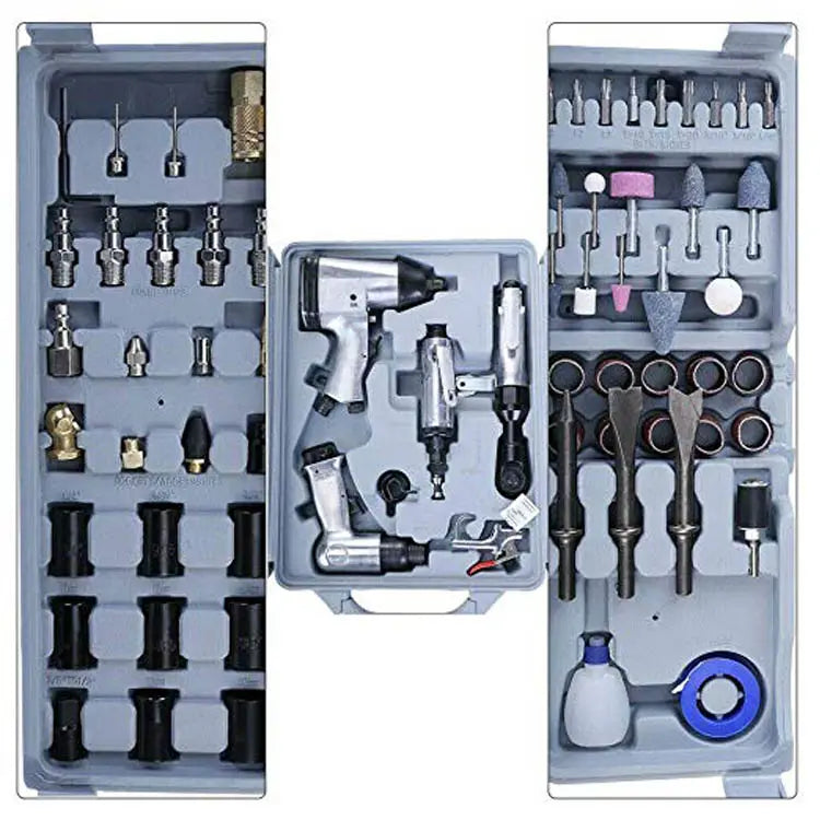 71 Piece Air Tool Set, Air Tool Accessories and Storage Case