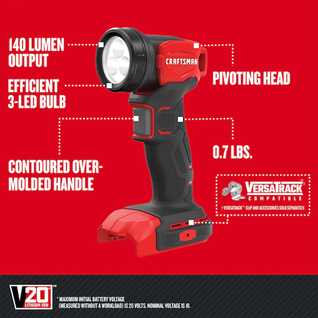 Craftsman V20 Power Tool Set with Case
