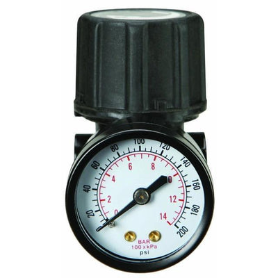  PORTER-CABLE 1/4 in. Air Regulator with Pressure Gauge, 019-0290